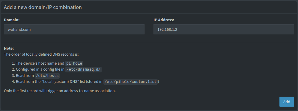 pihole example 2